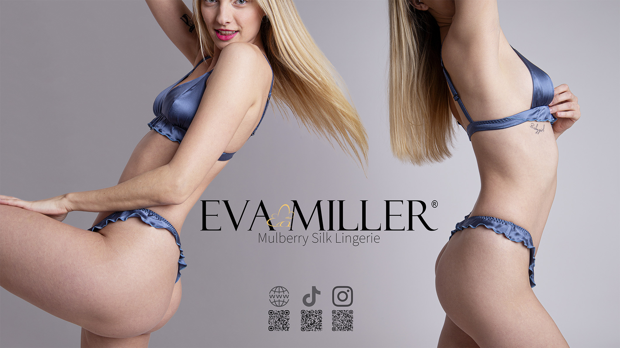 Eva Miller Lingerie website screenshot